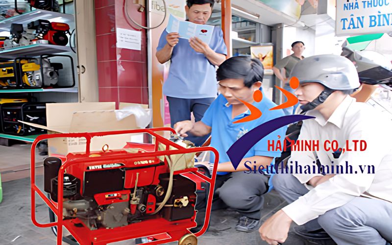 Đặc điểm của máy phát điện Diesel MF 1050 (5KVA)