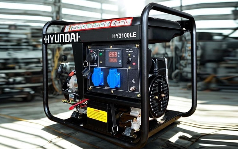 máy phát điện HYUNDAI HY3100LE - de no