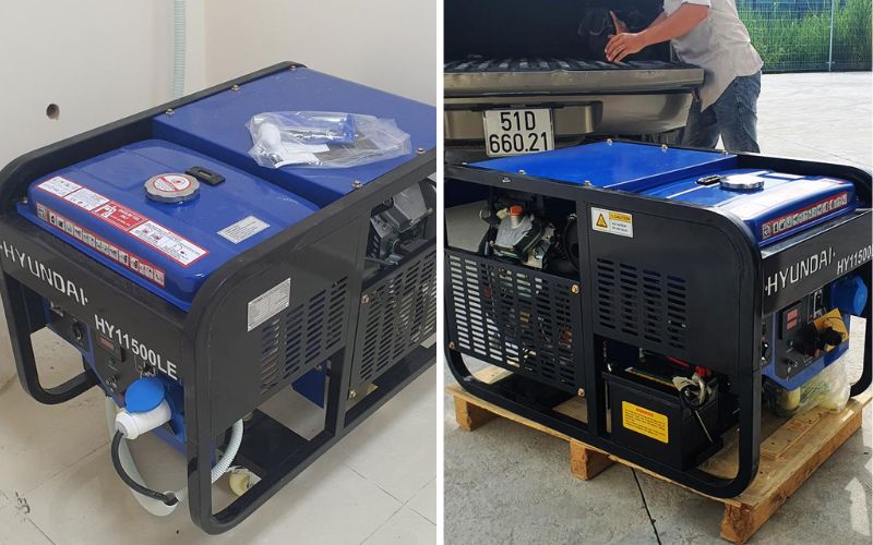 Ưu điểm nổi bật máy phát điện Hyundai HY11500LE