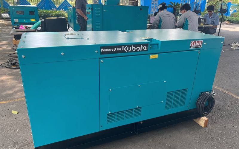 Máy phát điện cho xe container Kubota EXT25KFD