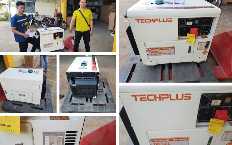 Khả năng hoạt động Máy phát điện TechPlus TDF7500Q-3 pha