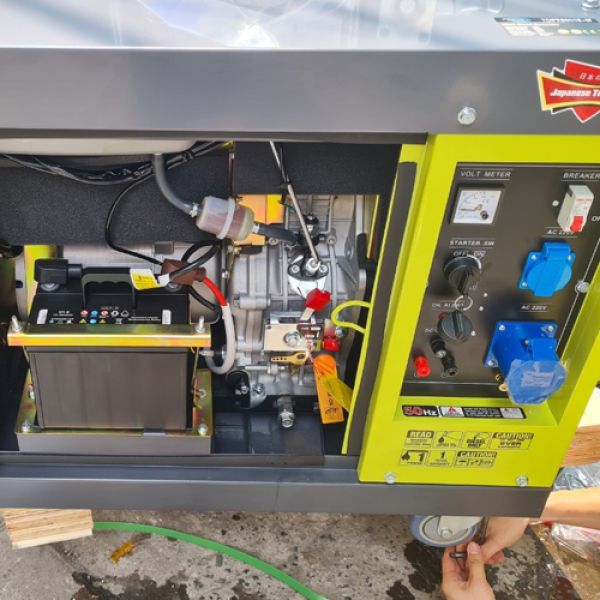 Máy phát điện chạy dầu TOPALL TOP9800SE-N