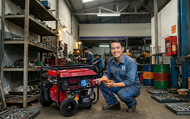 Máy phát điện có đề nổ