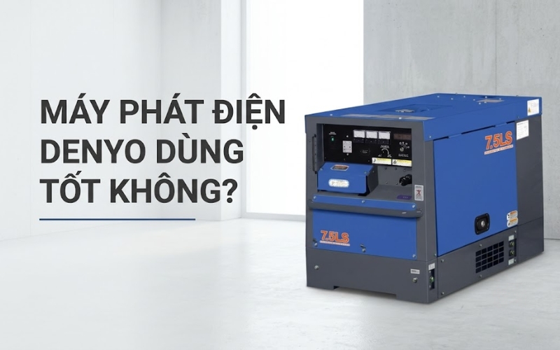 máy phát điện Denyo dùng tốt không?