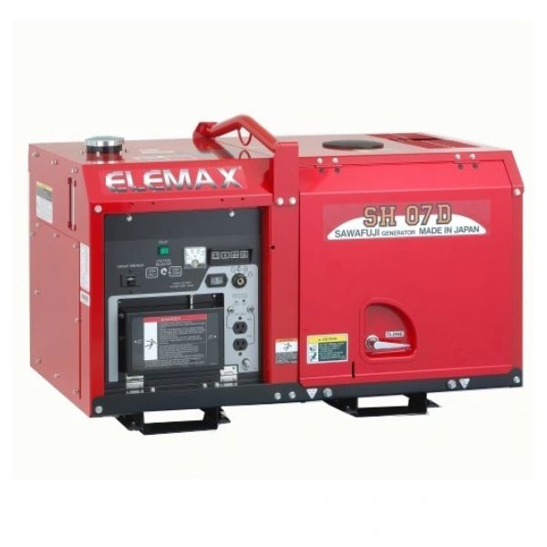 Photo - Máy phát điện diesel Elemax Kubota SH07D (Japan 5.5kva)