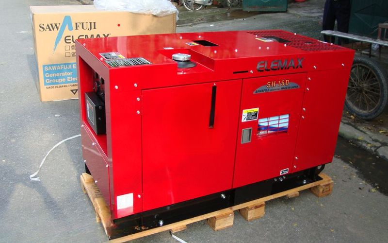 Máy phát điện diesel Elemax SH15D (Kubota) Japan 12kva