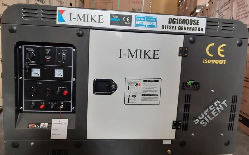 Sử dụng máy phát điện I-Mike DG16000SE cần lưu ý gì?