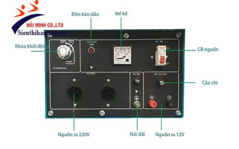 Thiết kế Máy phát điện diesel Oshima OS 8500