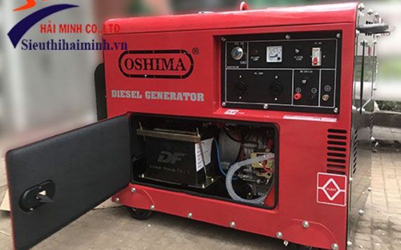 Thông số kỹ thuật Máy phát điện diesel Oshima OS 8500