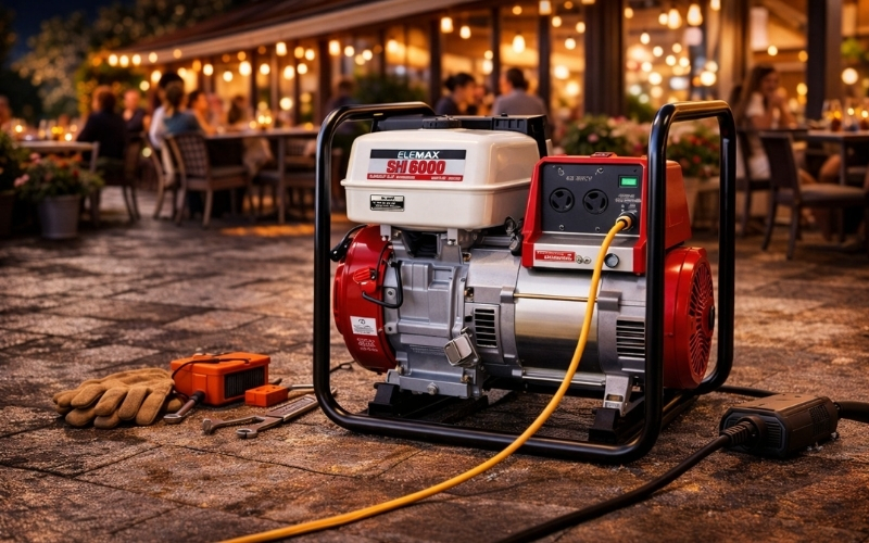 Nên đầu tư máy phát điện Honda bãi hay chính hãng