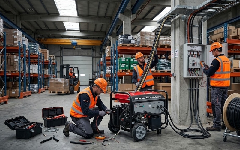 Máy phát điện Honda sản xuất tại Thái Lan