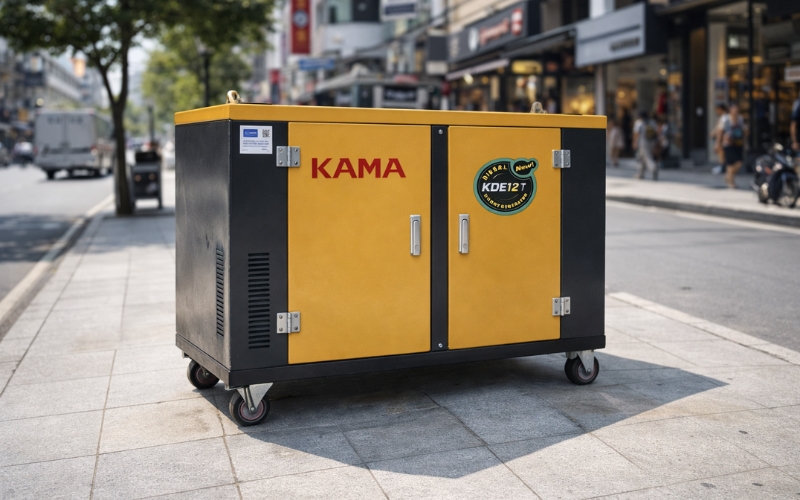Máy phát điện Nhật Kama KDE 12T 10kW