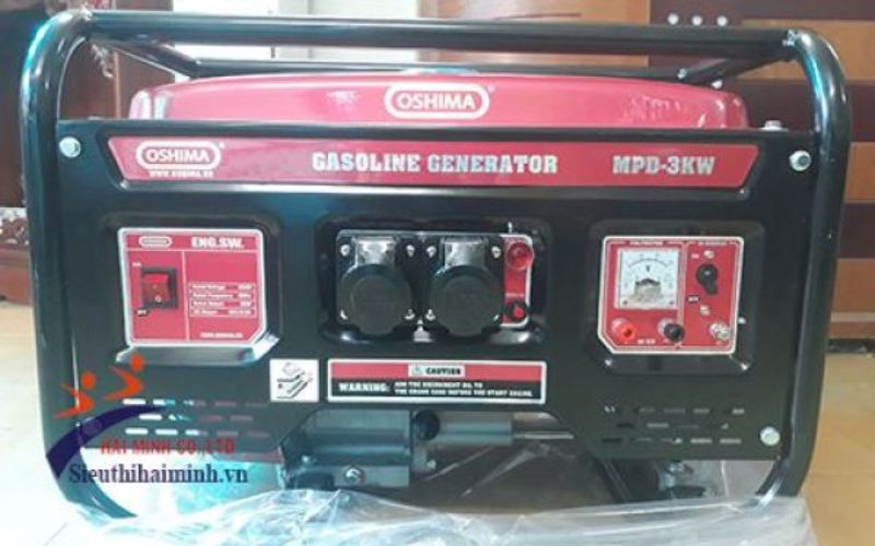 Thiết kế Máy phát điện chạy xăng Oshima MPD-3KW-D (đề)