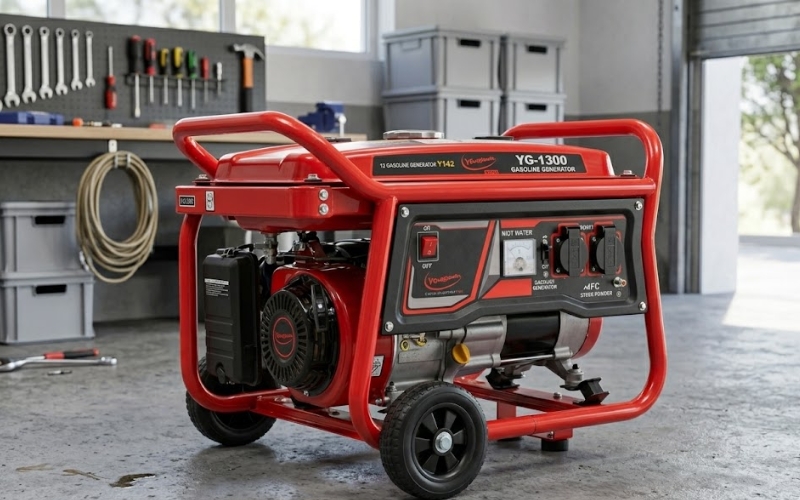 Mua máy phát chạy xăng khi