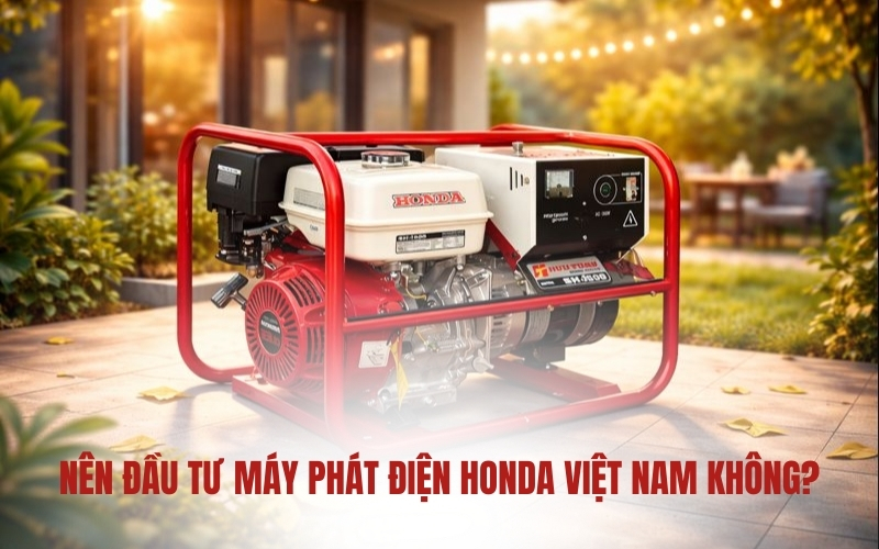 Nên Đầu Tư Máy Phát Điện Honda Việt Nam Không?