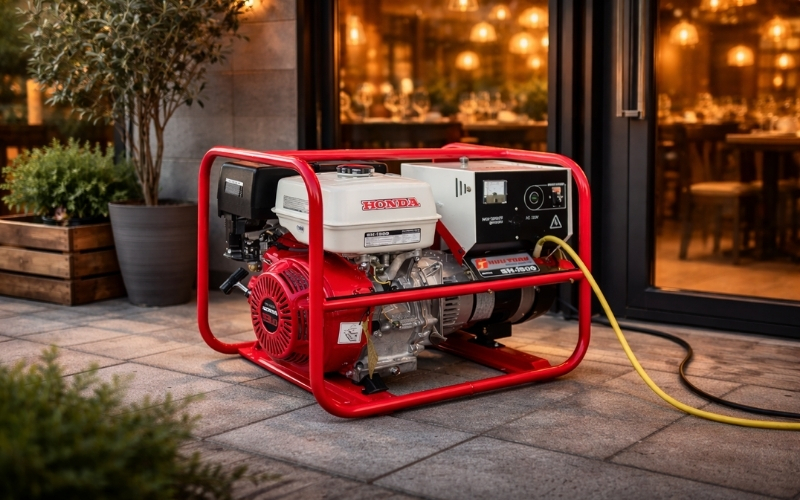 Nhu cầu sử dụng máy phát điện Honda tại Đà Nẵng