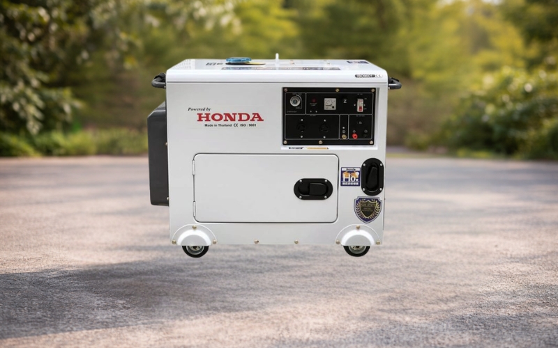 Nguyên vật liệu cấu thành máy phát chạy dầu