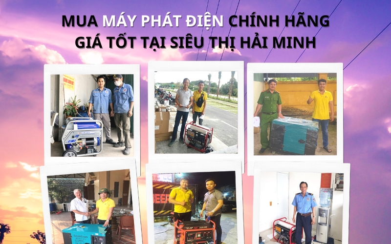 Siêu thị Hải Minh – cung cấp máy phát điện chính hãng giá tốt