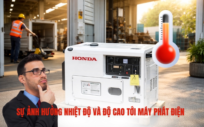 Sự Ảnh Hưởng Nhiệt Độ Và Độ Cao Tới Máy Phát Điện