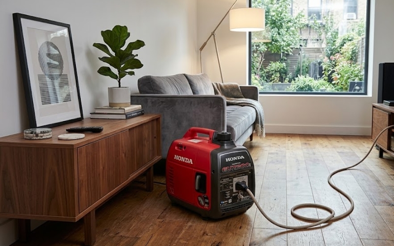 Sử dụng các loại máy phát điện chống ồn