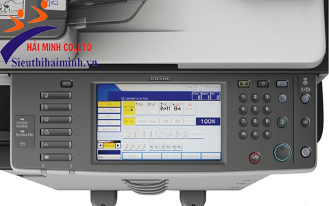 Màn hình cảm ứng của máy photocopy Ricoh Aficio MP 3352