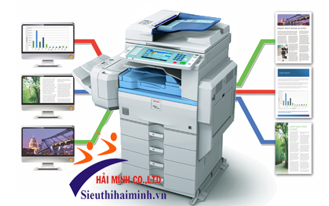 Ứng dụng máy Photocopy Ricoh Aficio MP 2550B
