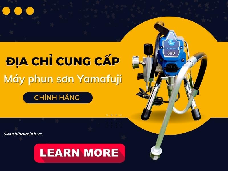 Địa Chỉ Cung Cấp Máy Phun Sơn Yamafuji Chính Hãng