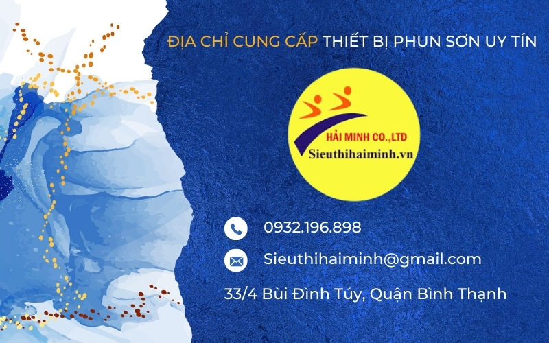 Địa chỉ cung cấp thiết bị phun sơn uy tín