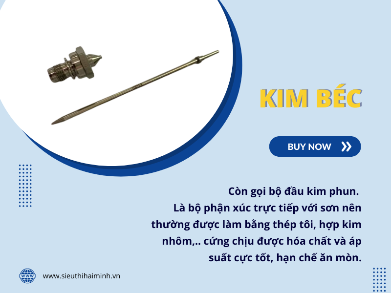 Kim béc máy phun sơn