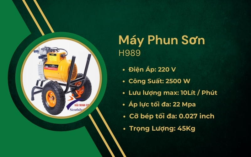 Máy Phun Sơn H989