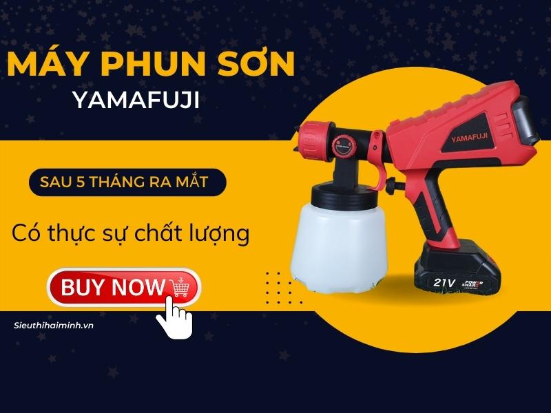Máy Phun Sơn Yamafuji Có Thực Sự Chất Lượng Sau 5 Tháng Ra Mắt