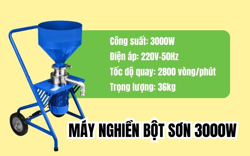 Máy nghiền bột sơn 3000W