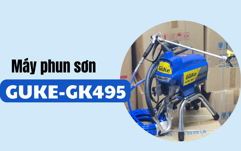 Máy phun sơn GUKE-GK495