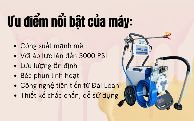 Máy phun sơn GUKE-GK659