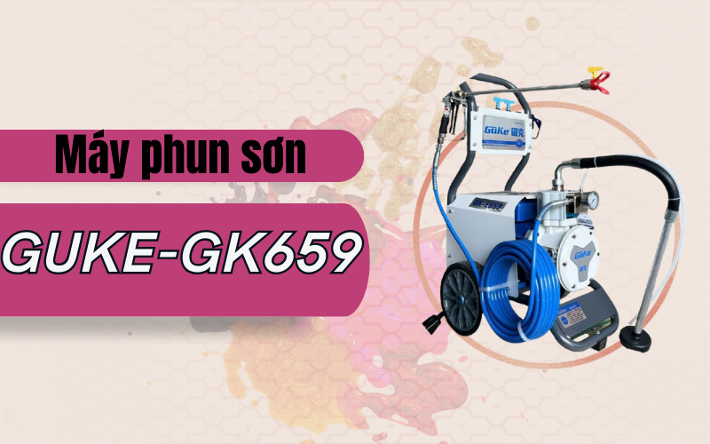Máy phun sơn GUKE-GK659