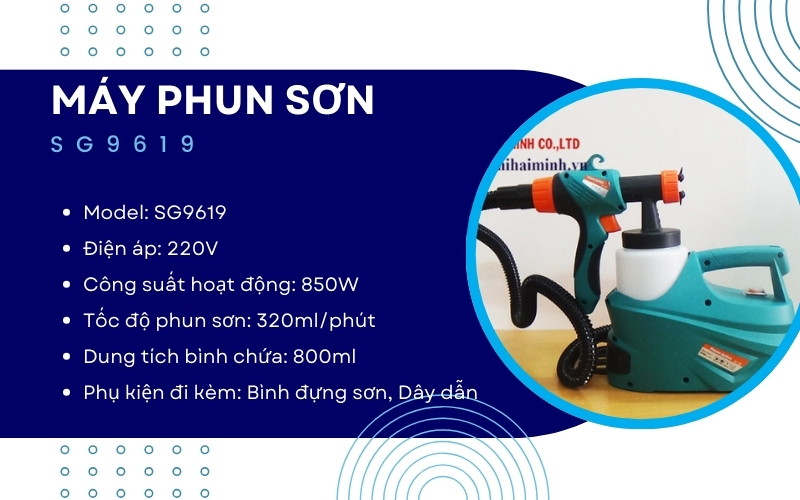 Máy phun sơn SG9619