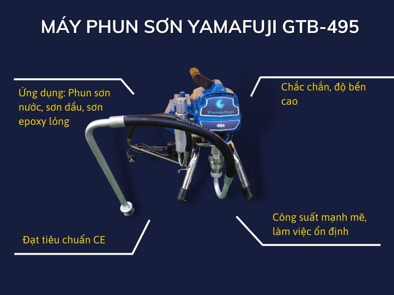 Máy phun sơn Yam​afuji GTB-495