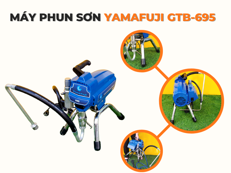 Máy phun sơn Yamafuji GTB-695
