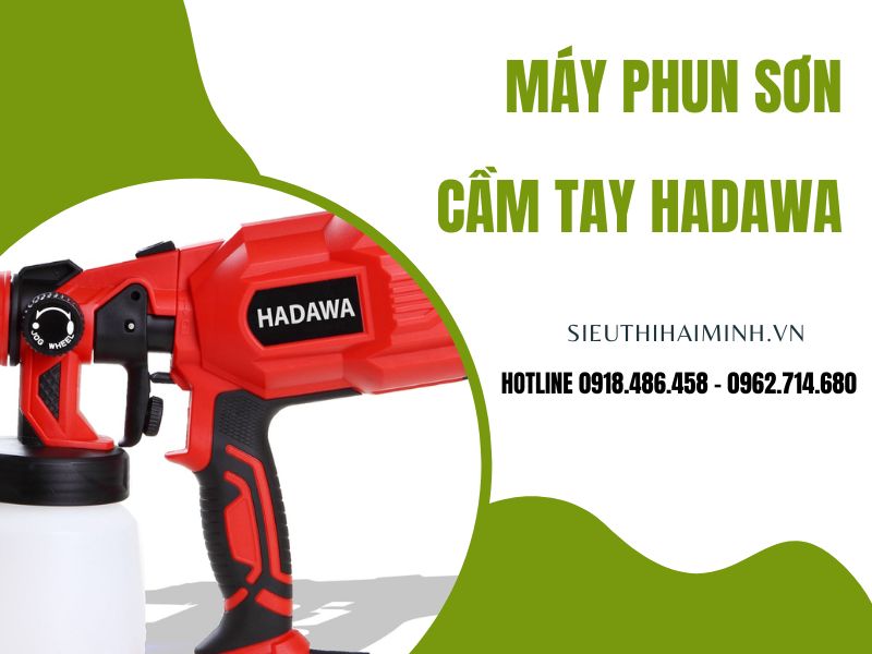Máy phun sơn cầm tay Hadawa