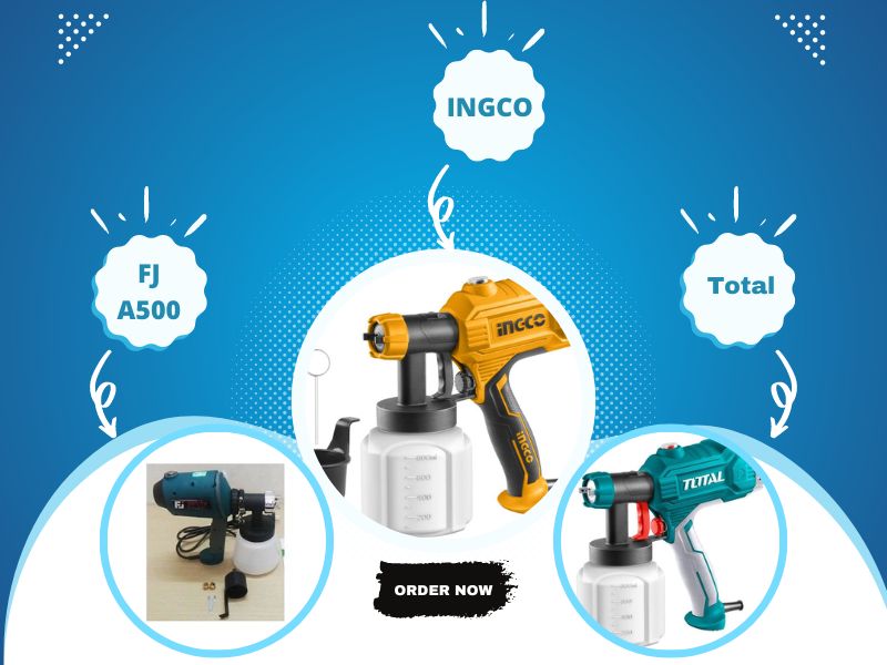 Máy phun sơn cầm tay Yamafuji FJ A500