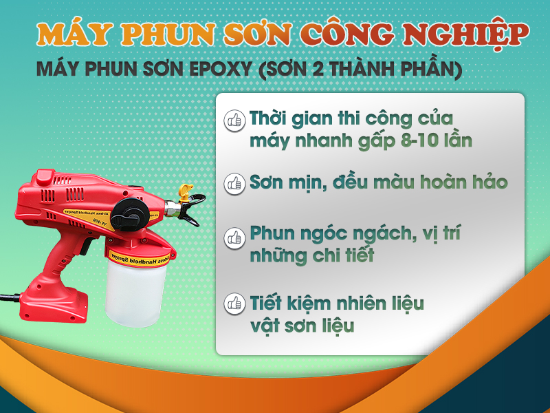 Máy phun sơn cầm tay đa năng Yamafuji YF900