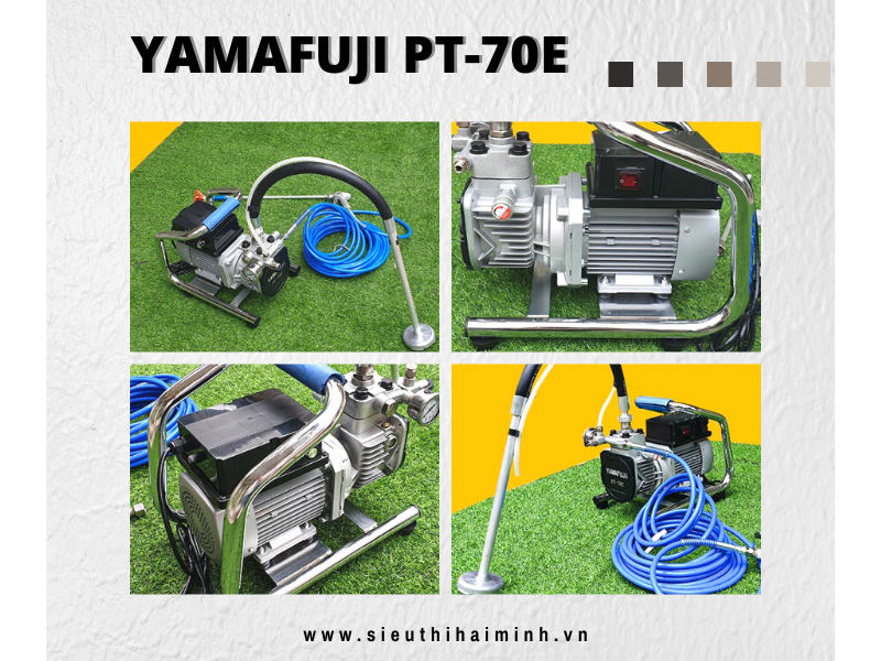 Máy phun sơn tường Yamafuji PT-70E