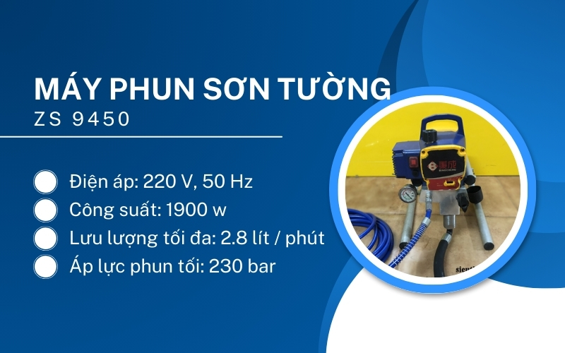 Máy phun sơn tường ZS 9450