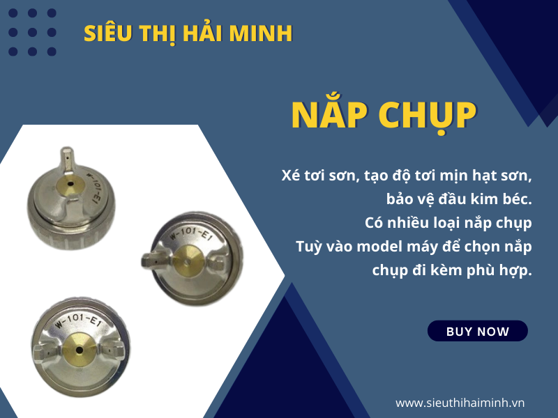 Nắp chụp máy phun sơn