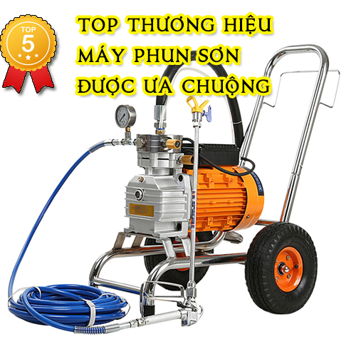 top thương hiệu máy phun sơn bán chạy