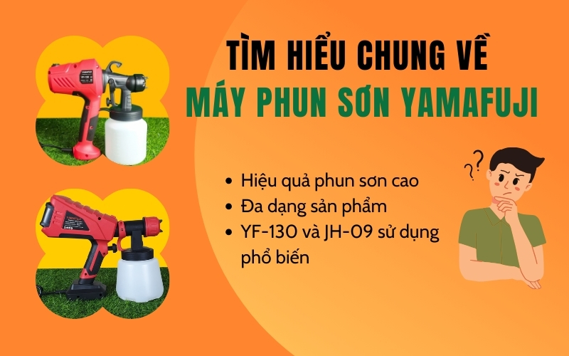 Tìm hiểu chung về máy phun sơn Yamafuji