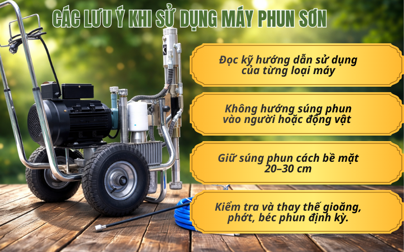 Bạn có muốn sử dụng máy phun sơn như người thợ chuyên nghiệp?
