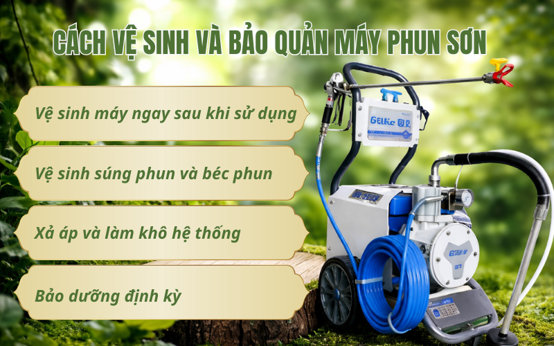 Bạn có muốn sử dụng máy phun sơn như người thợ chuyên nghiệp?