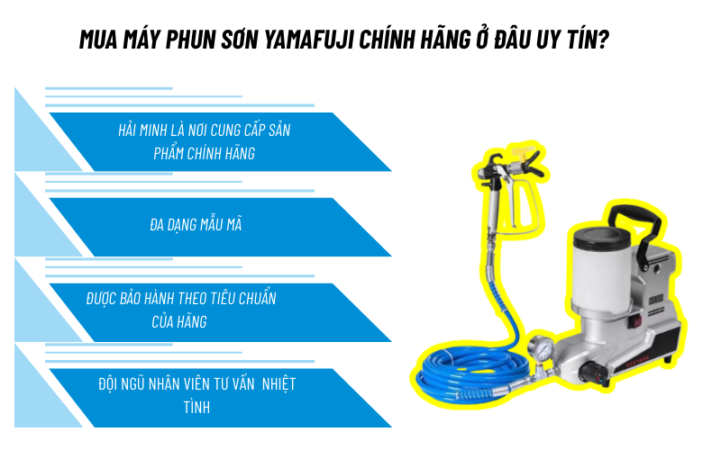 Siêu Hot: Bật Mí 2 Dòng Máy Phun Sơn Mới Nhất Của Yamafuji