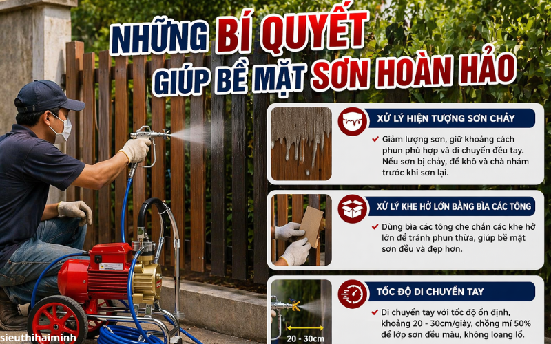 Những bí quyết giúp bề mặt sơn hoàn hảo